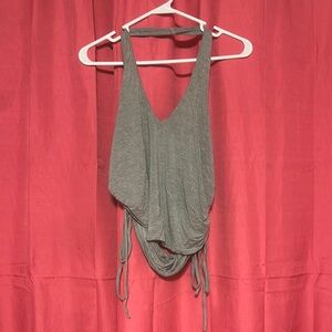 SHEIN Gray Halter Top